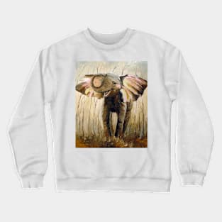 Smiling elephant Crewneck Sweatshirt